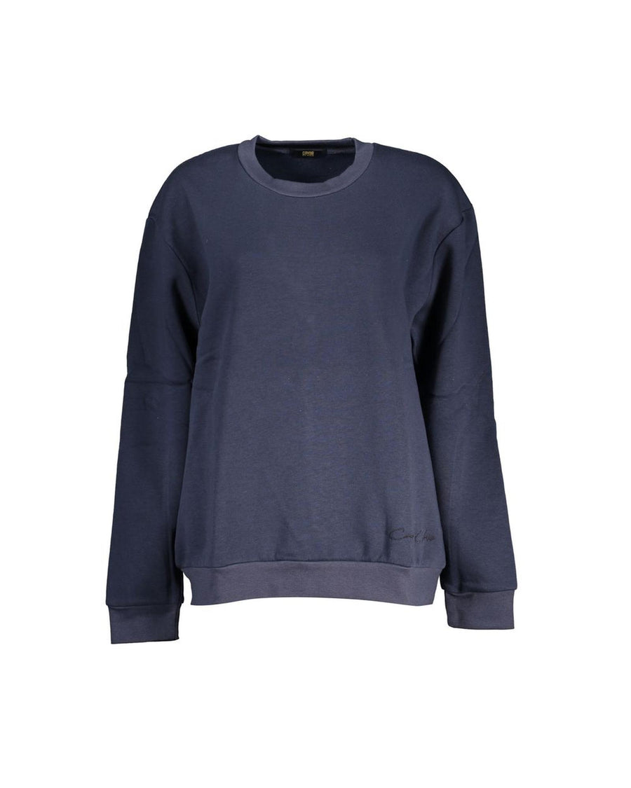 Cavalli Class Women's Blue Cotton Sweater - M