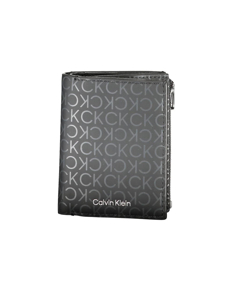Calvin Klein Men's Black Polyester Wallet - One Size