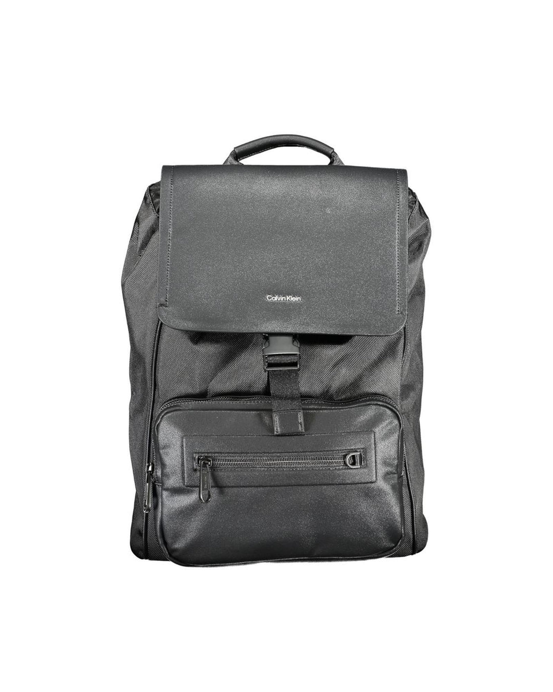 Calvin Klein Men's Black Polyester Backpack - One Size