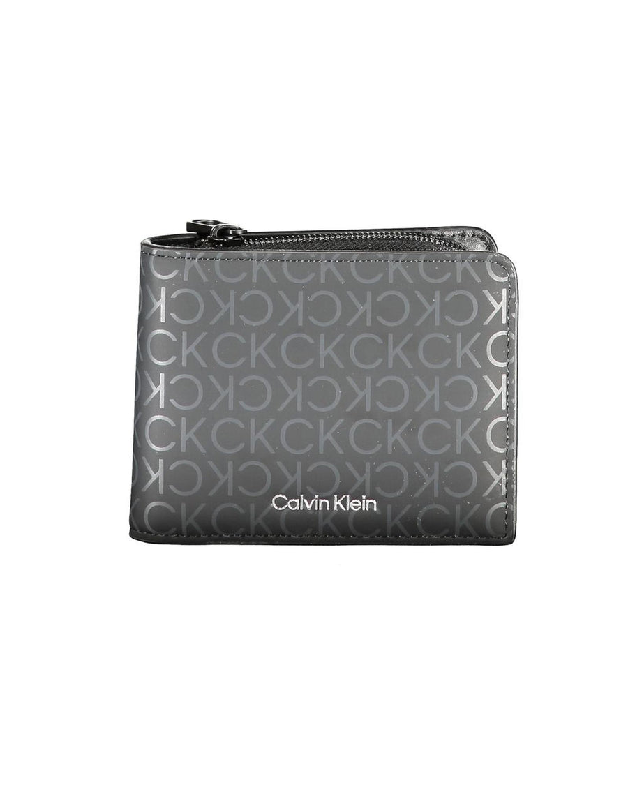 Calvin Klein Men's Black Polyester Wallet - One Size
