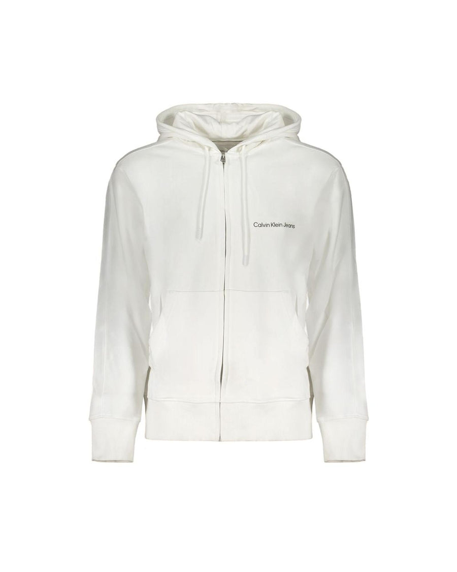 Calvin Klein Men's White Cotton Sweater - 2XL
