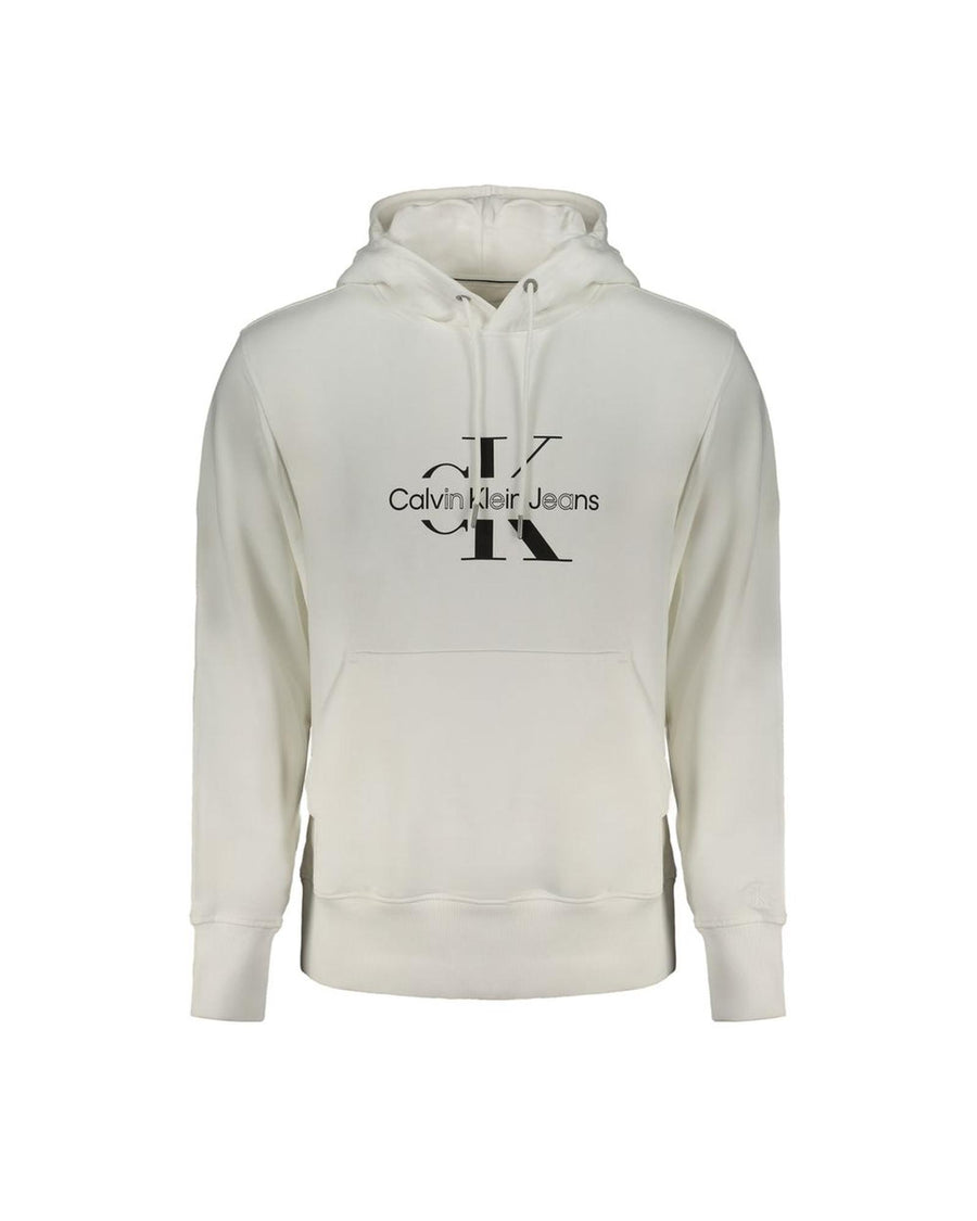 Calvin Klein Men's White Cotton Sweater - XL