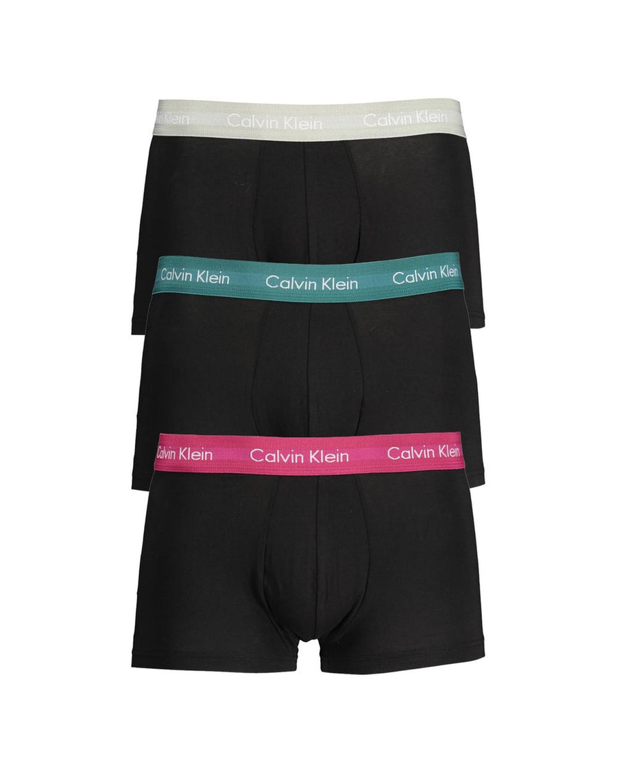 Calvin Klein Men's Black Cotton Underwear - S