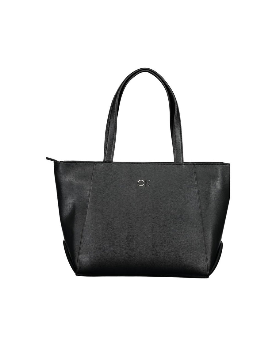 Calvin Klein Women's Black Polyethylene Handbag - One Size