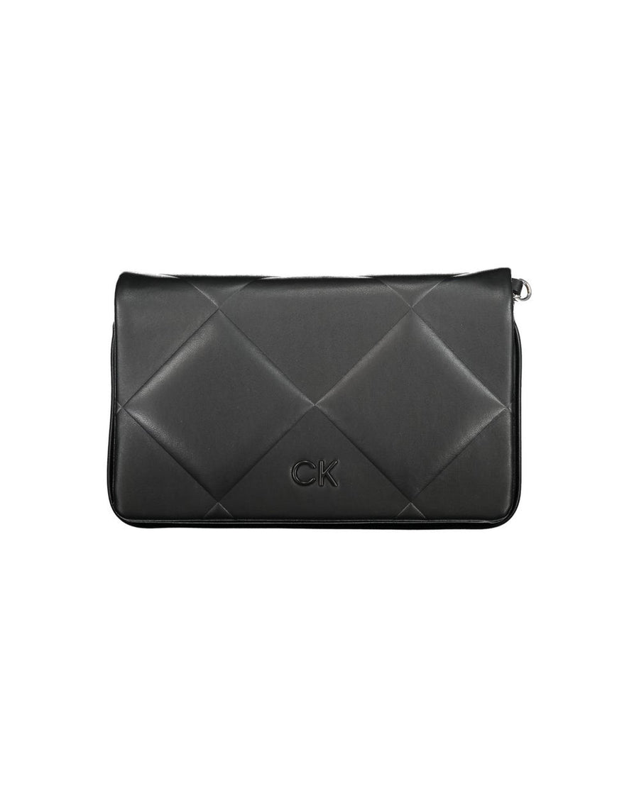 Calvin Klein Women's Black Cotton Handbag - One Size