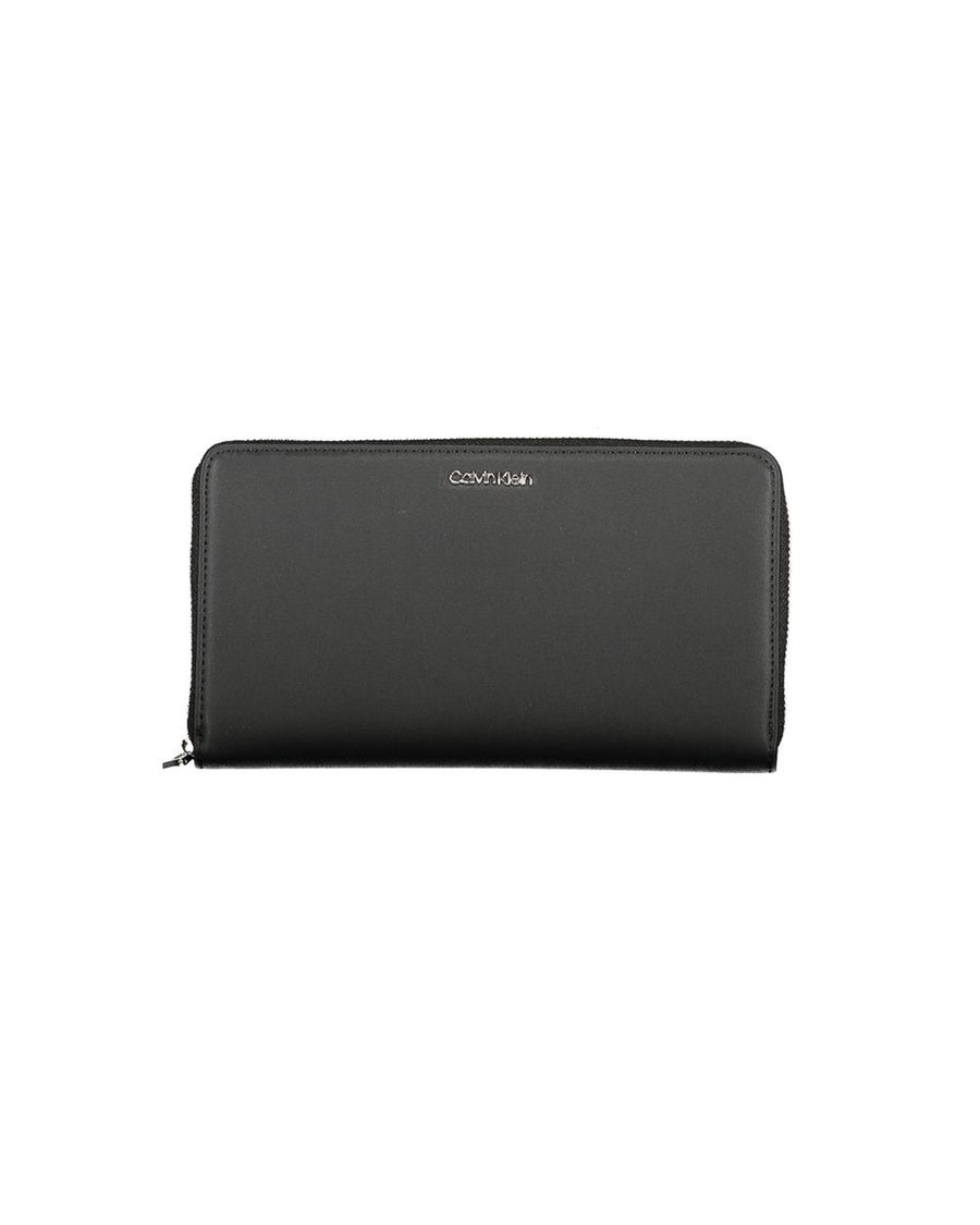 Calvin Klein Women's Black Polyester Wallet - One Size