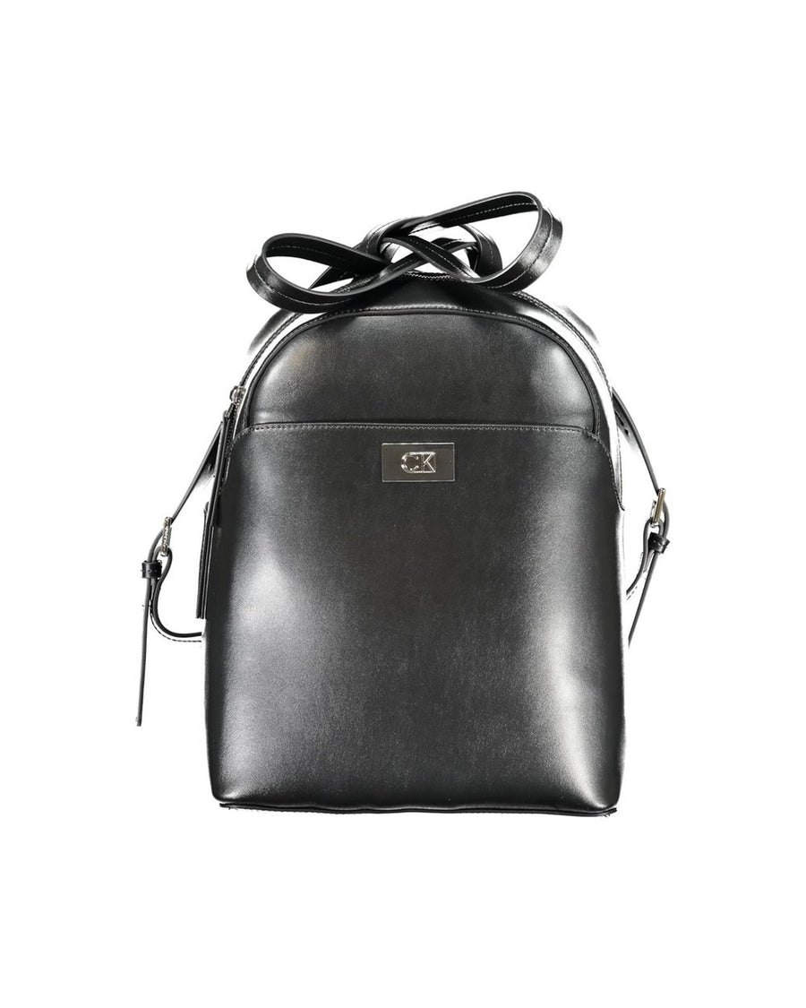 Calvin Klein Women's Black Polyester Backpack - One Size