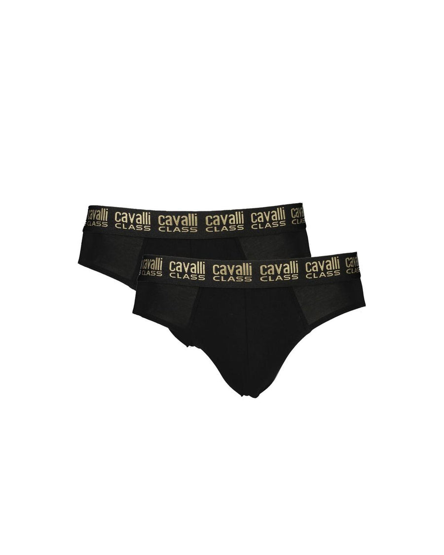 Cavalli Class Men's Black Cotton Underwear - XL