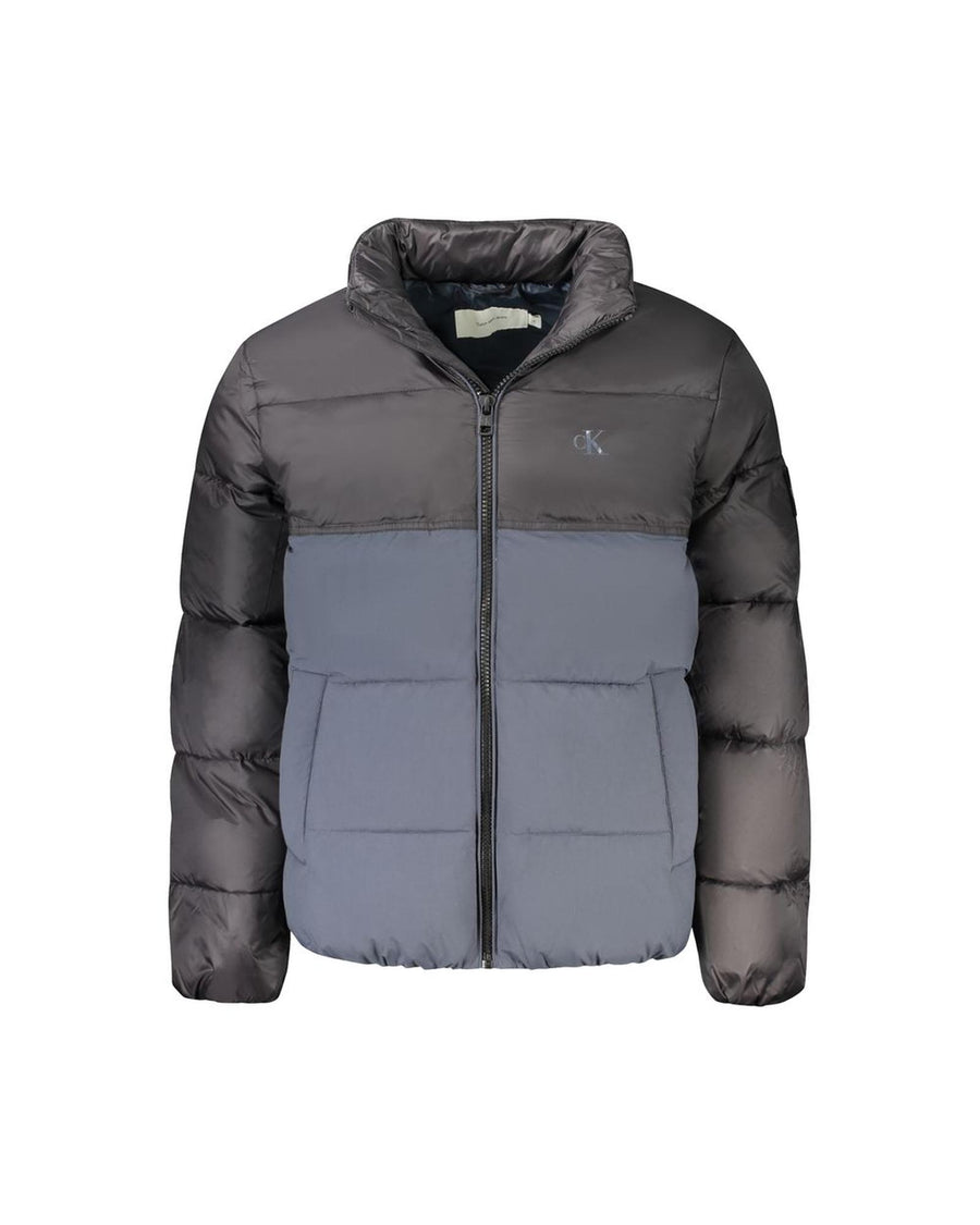 Calvin Klein Men's Blue Polyester Jacket - XS