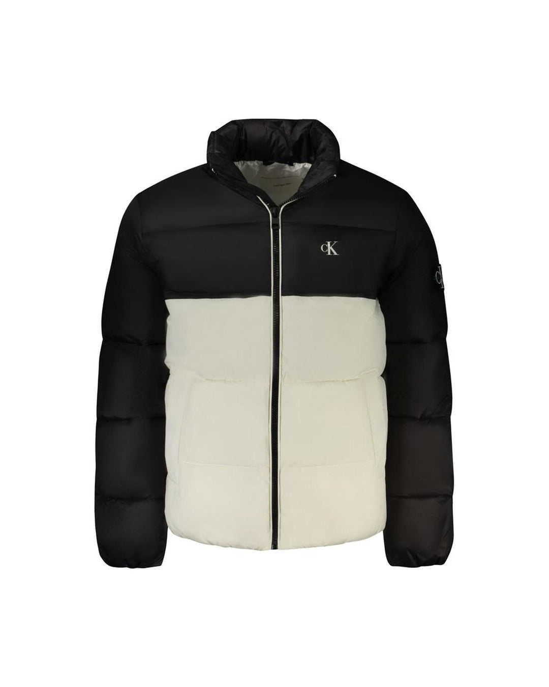 Calvin Klein Men's White Polyester Jacket - XS