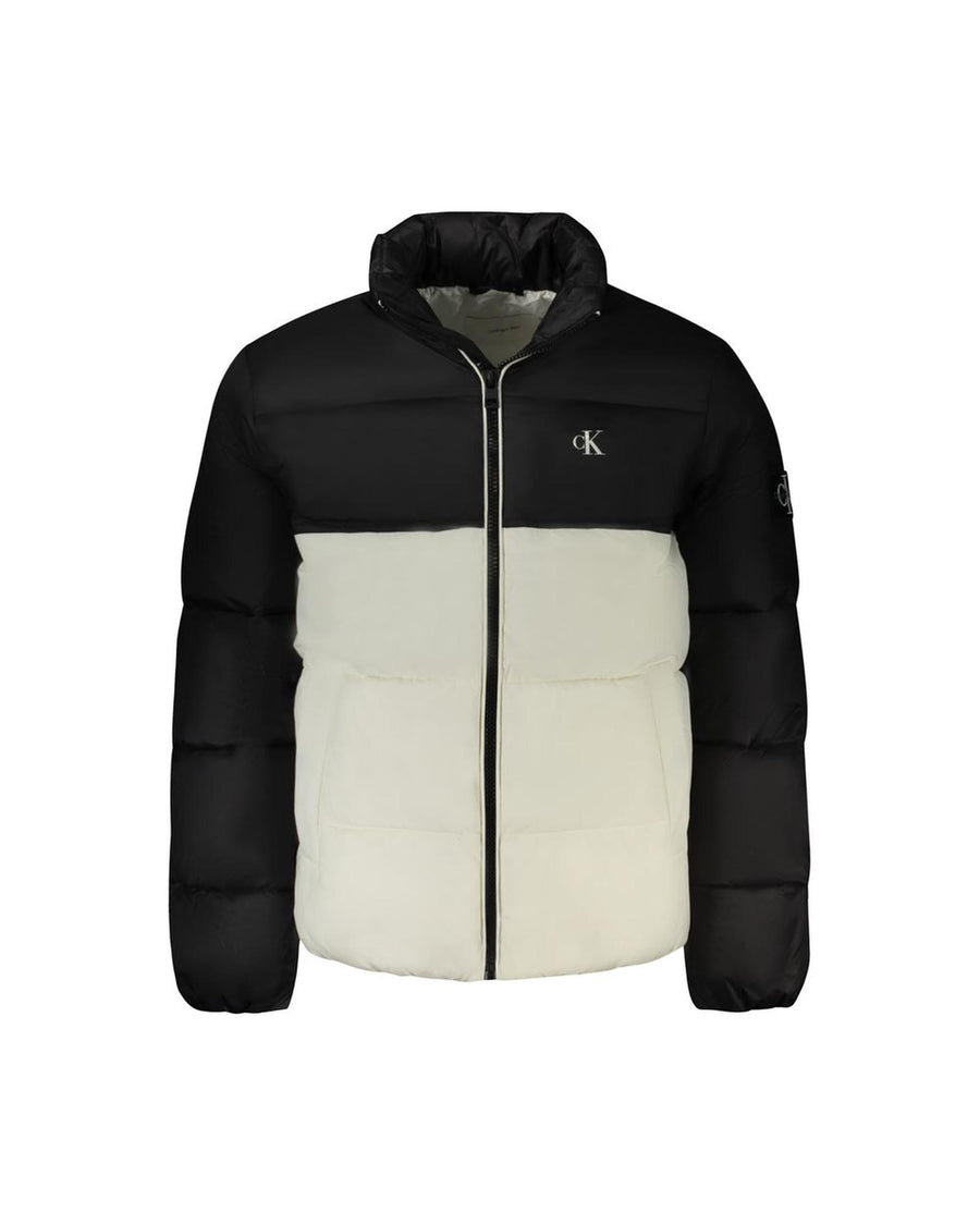 Calvin Klein Men's White Polyester Jacket - XS