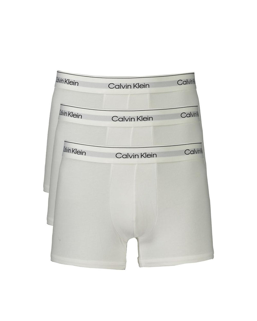 Calvin Klein Men's White Cotton Underwear - 2XL