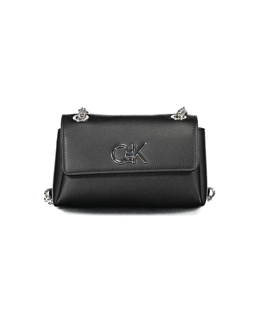 Calvin Klein Women's Black Polyethylene Handbag - One Size