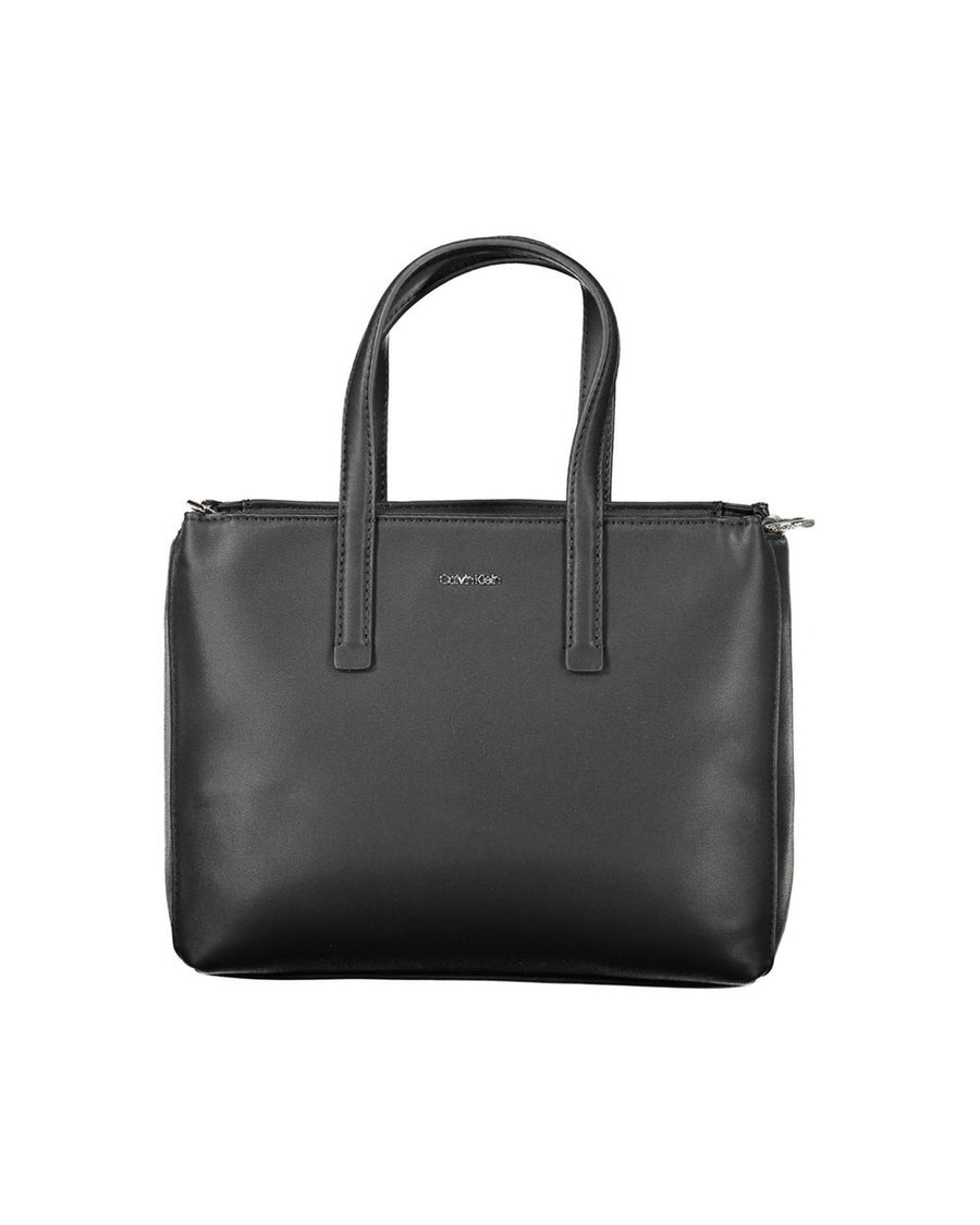Calvin Klein Women's Black Polyester Handbag - One Size