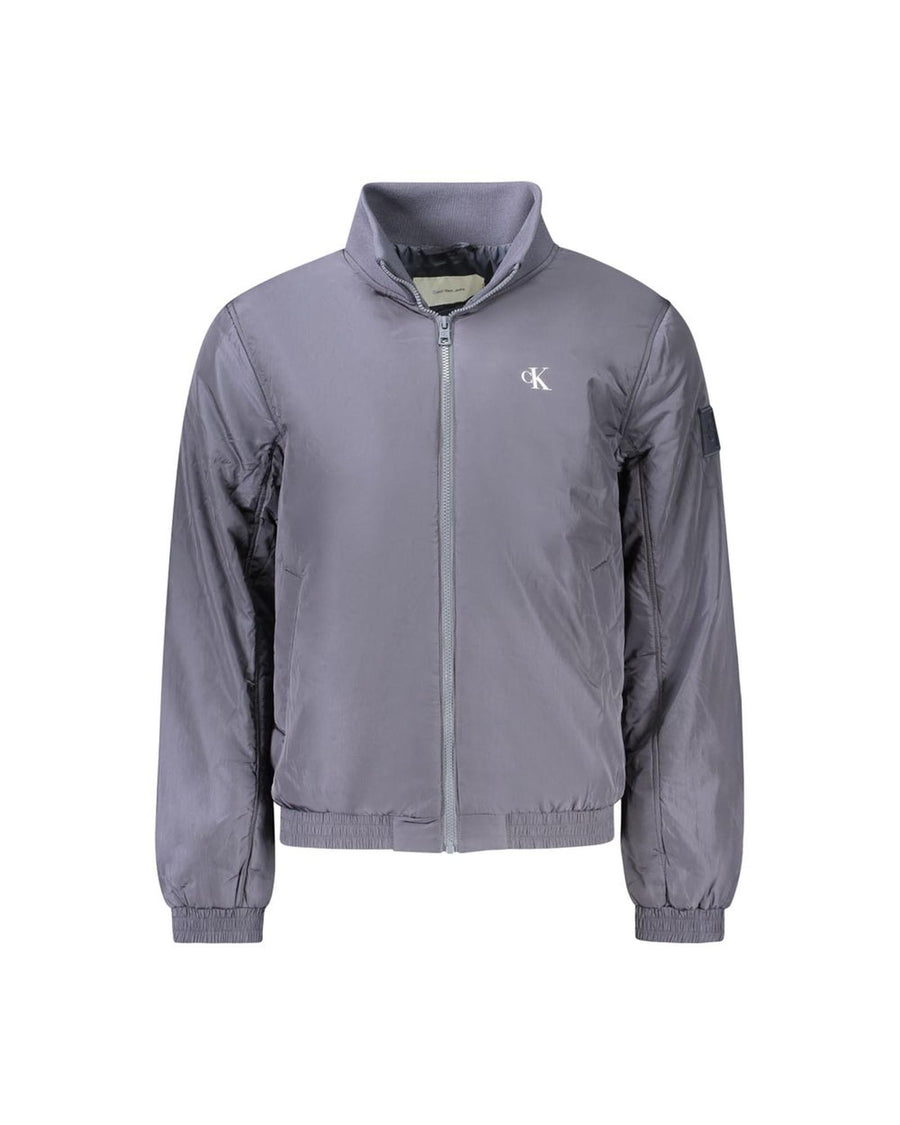 Calvin Klein Men's Blue Polyamide Jacket - 2XL