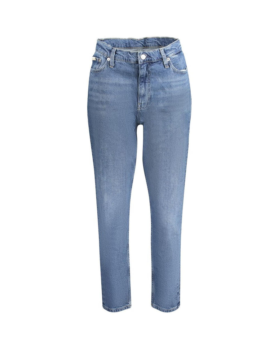Calvin Klein Women's Blue Cotton Jeans & Pant - W29 L28