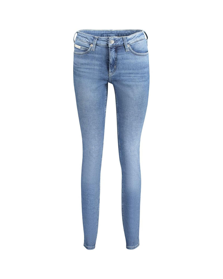 Calvin Klein Women's Blue Cotton Jeans & Pant - W30/L32 US