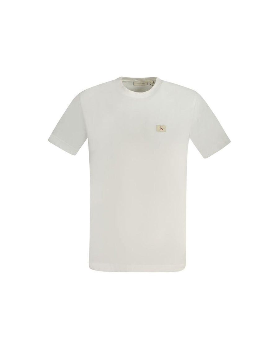 Calvin Klein Men's White Cotton T-Shirt - XL