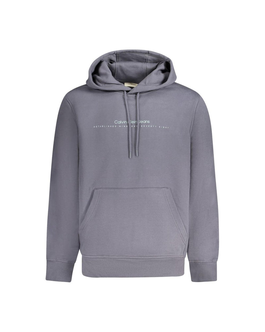 Calvin Klein Men's Blue Cotton Sweater - XL