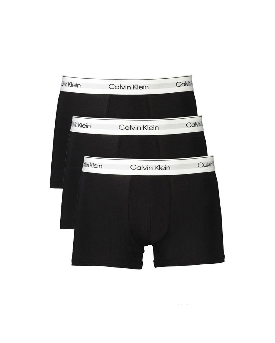 Calvin Klein Men's Black Cotton  Boxer - M