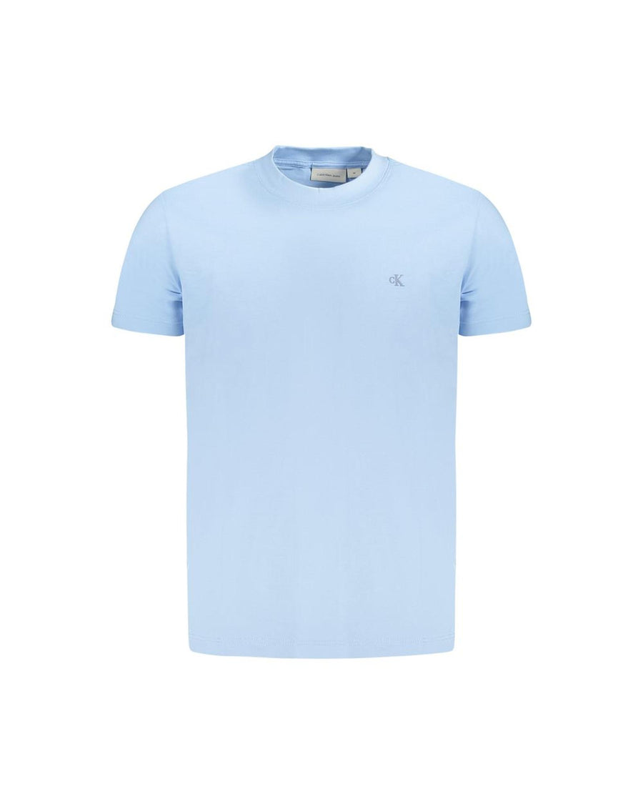 Calvin Klein Men's Light Blue Cotton T-Shirt - XL