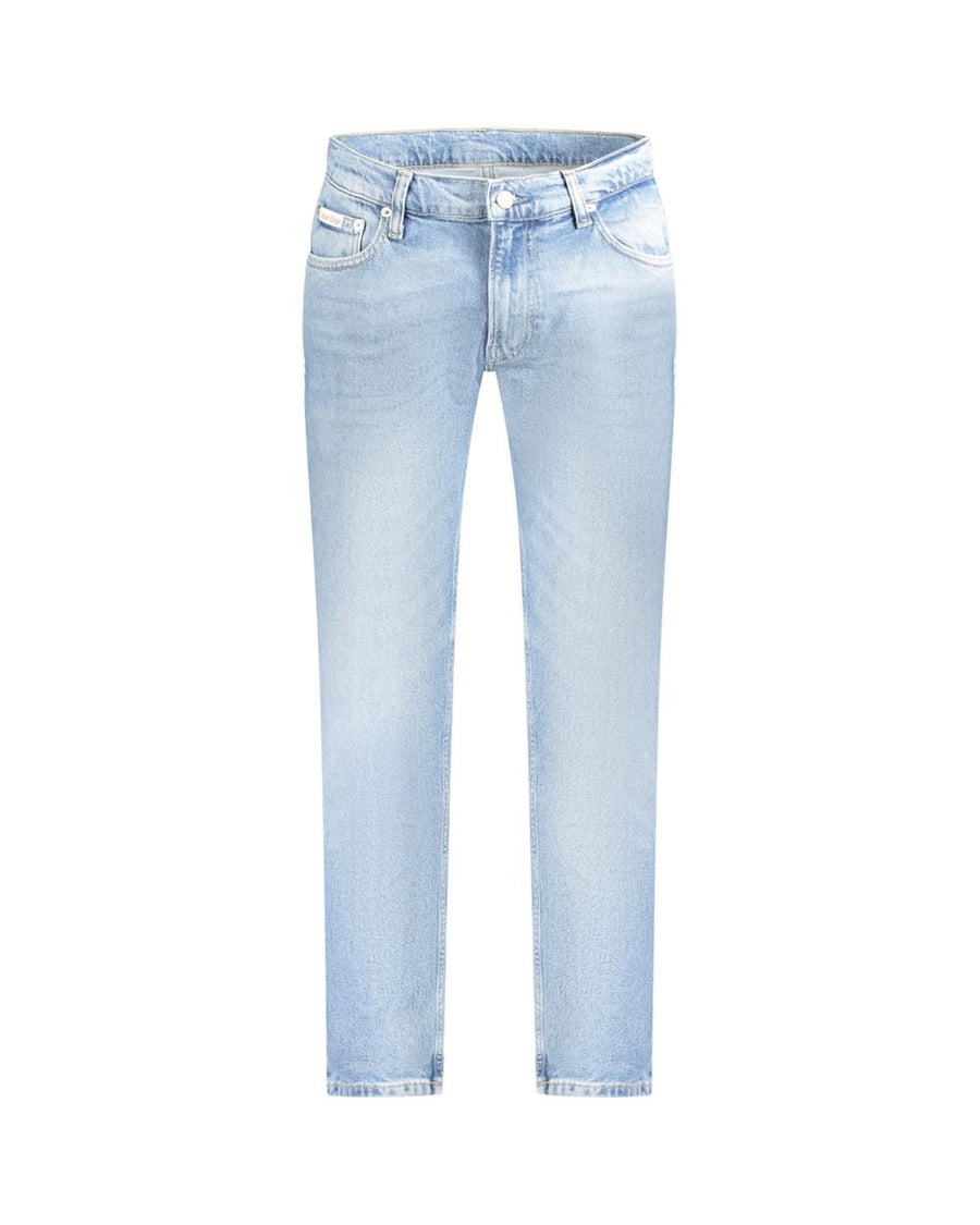 Calvin Klein Men's Light Blue Cotton Jeans & Pant - W31 US