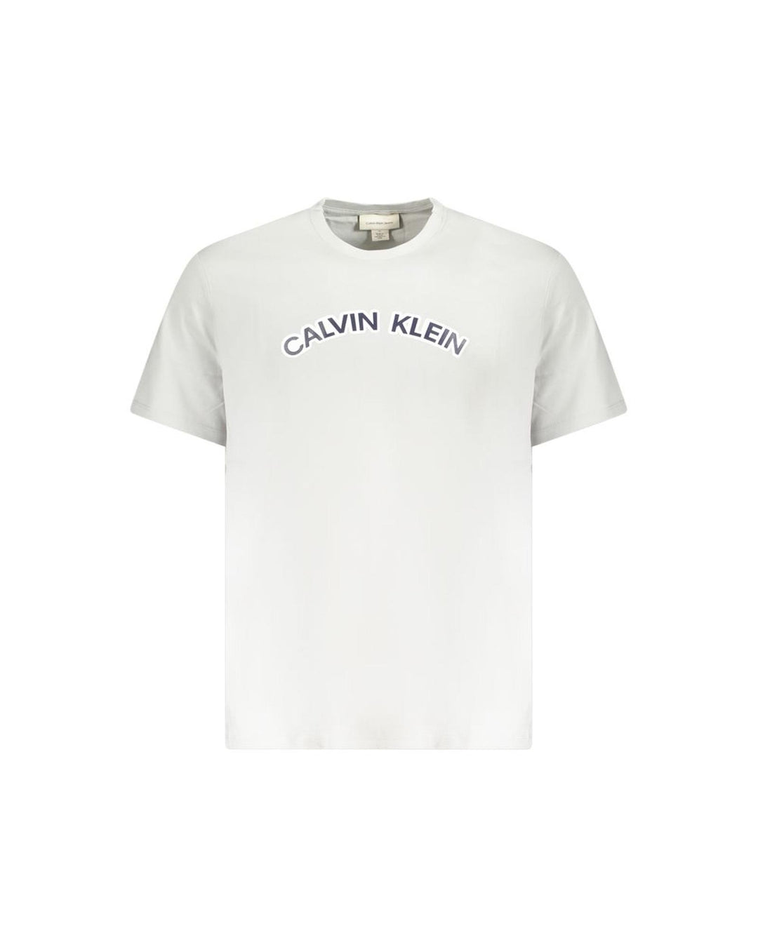 Calvin Klein Men's Gray Cotton  T-Shirt - XL