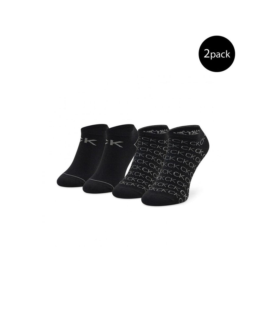 Calvin Klein Men's Black Cotton Sock - One Size