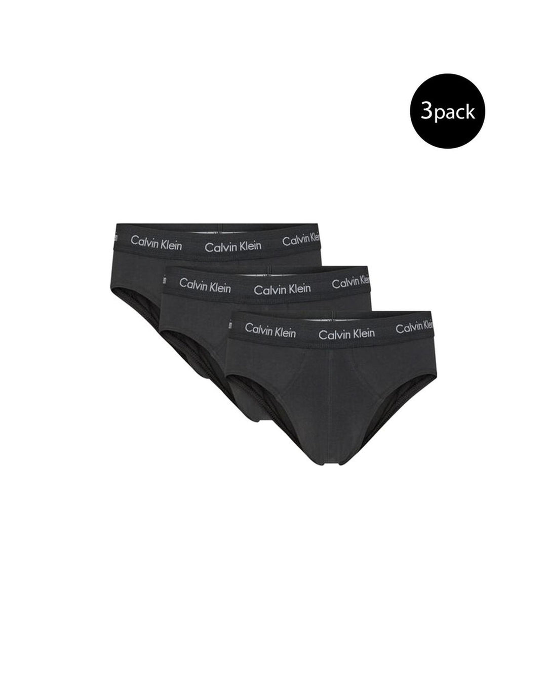 Calvin Klein Underwear Men's Black Elastane Underwear - 46 IT