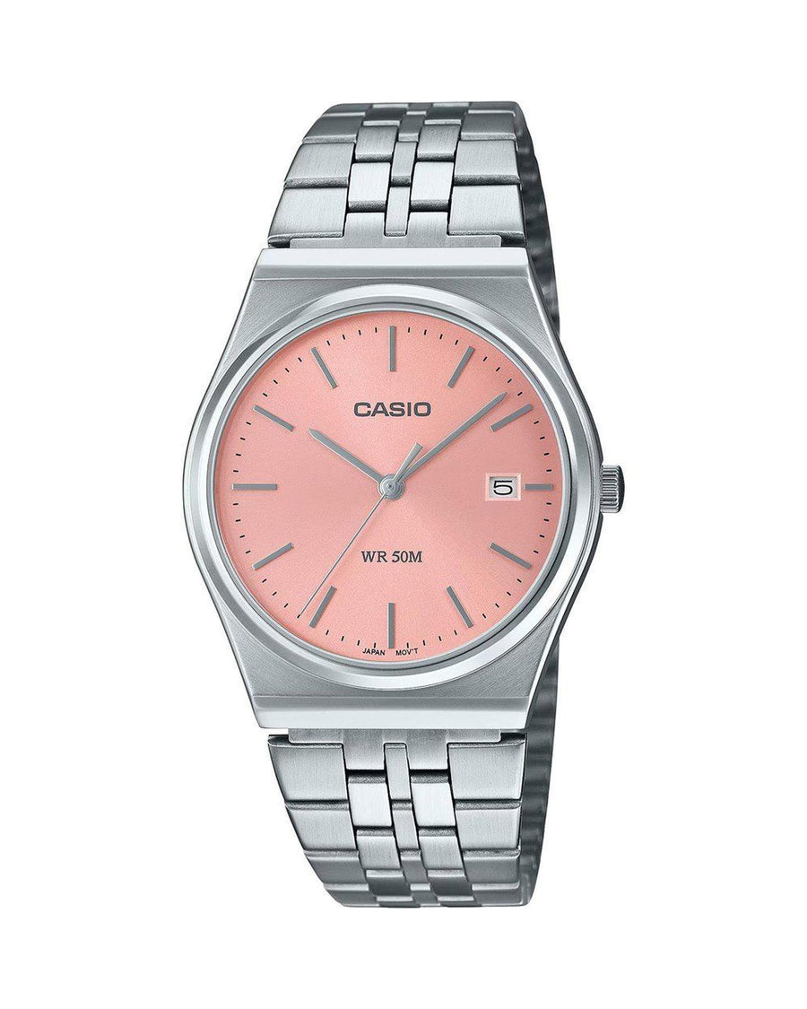 Casio Women's Silver Steel Watch - One Size
