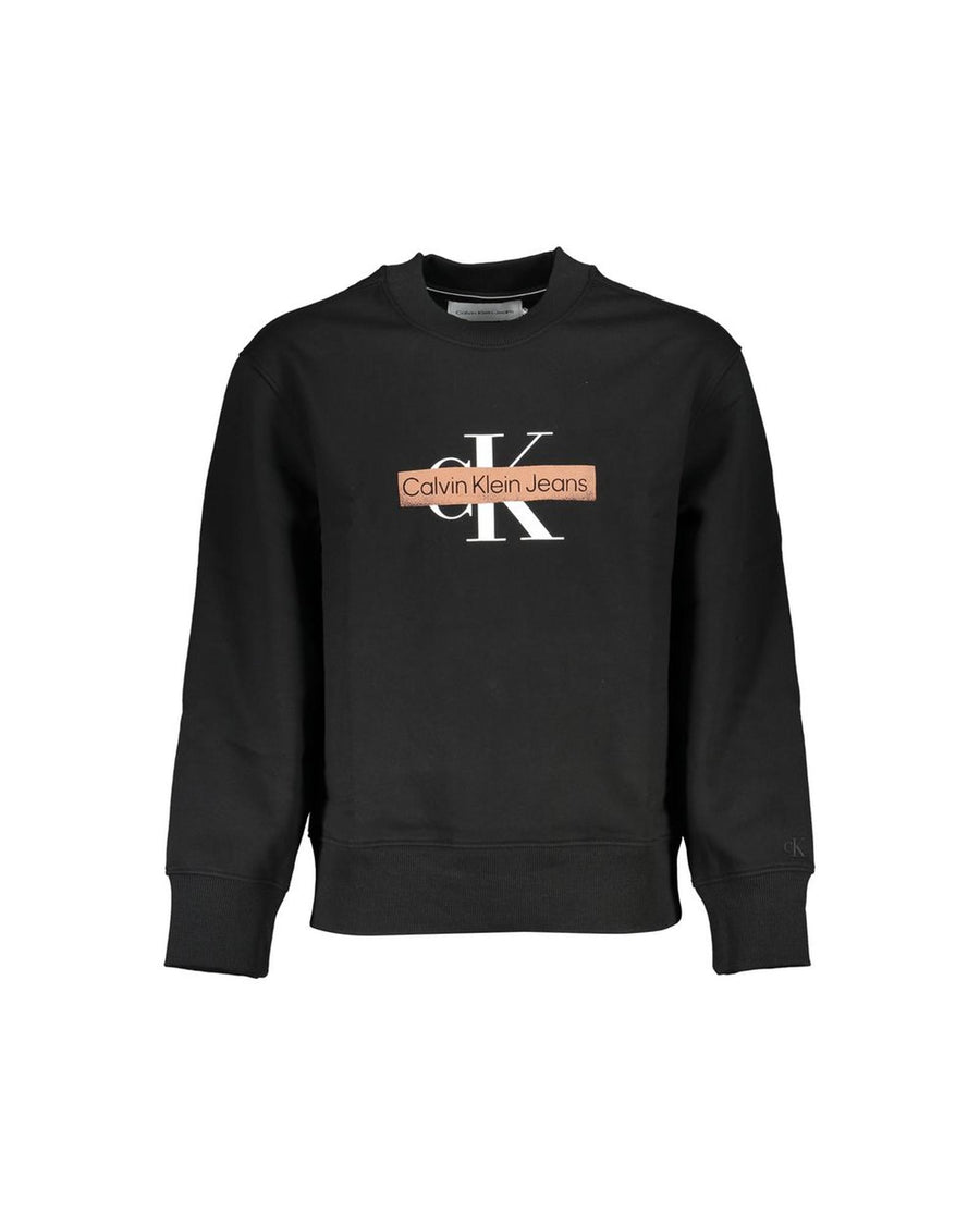 Calvin Klein Men's Black Cotton Sweater - M