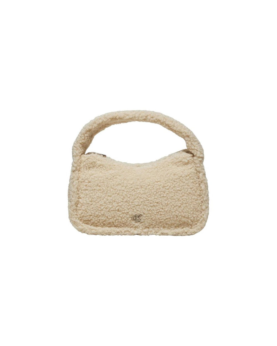 Calvin Klein Jeans Women's Cream Recycled Polyester Handbag - One Size