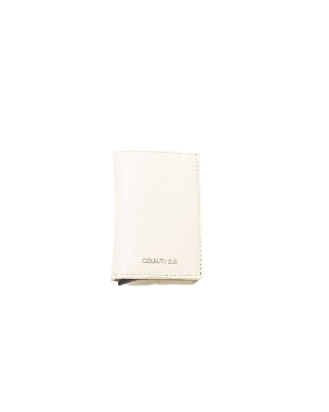 Cerruti 1881 Men's Chic Beige Calf Leather Wallet for  - One Size