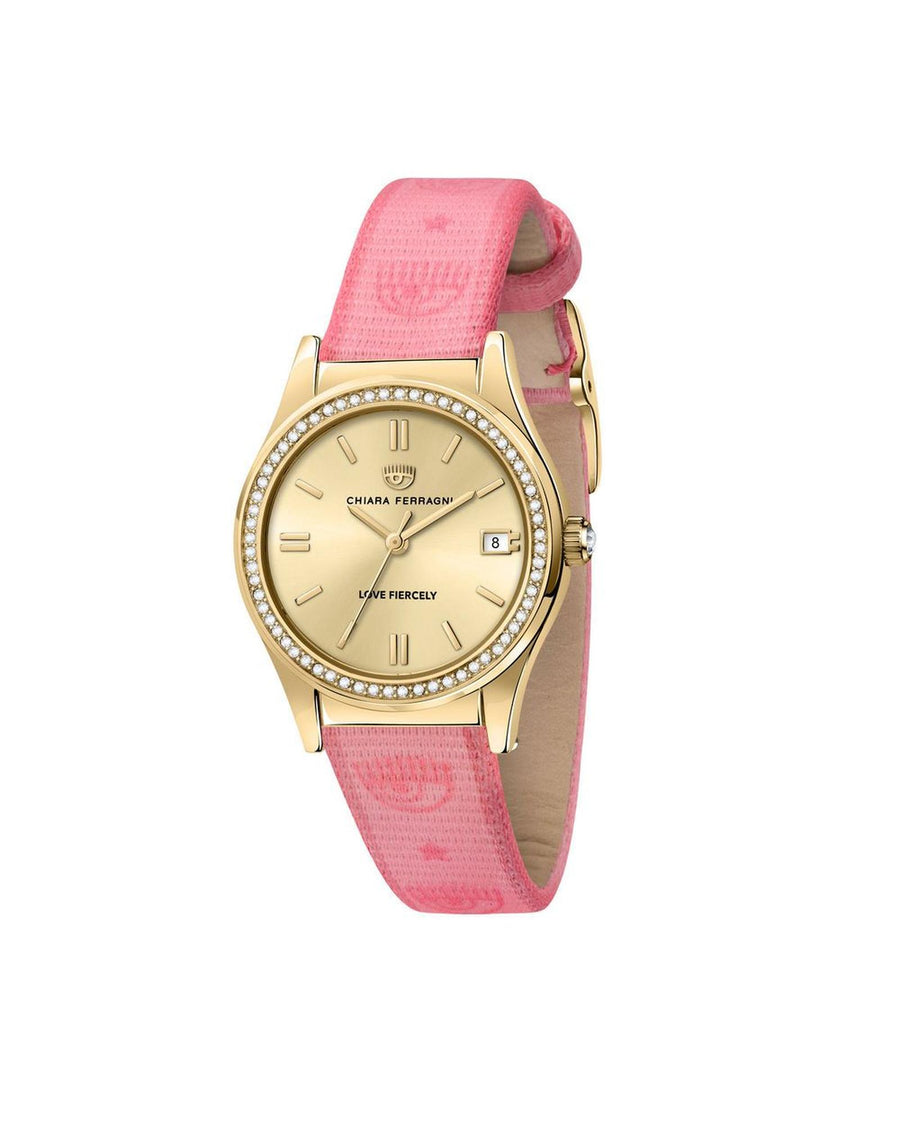 Chiara Ferragni Women's Multicolor Synthetic Skin Watch - One Size