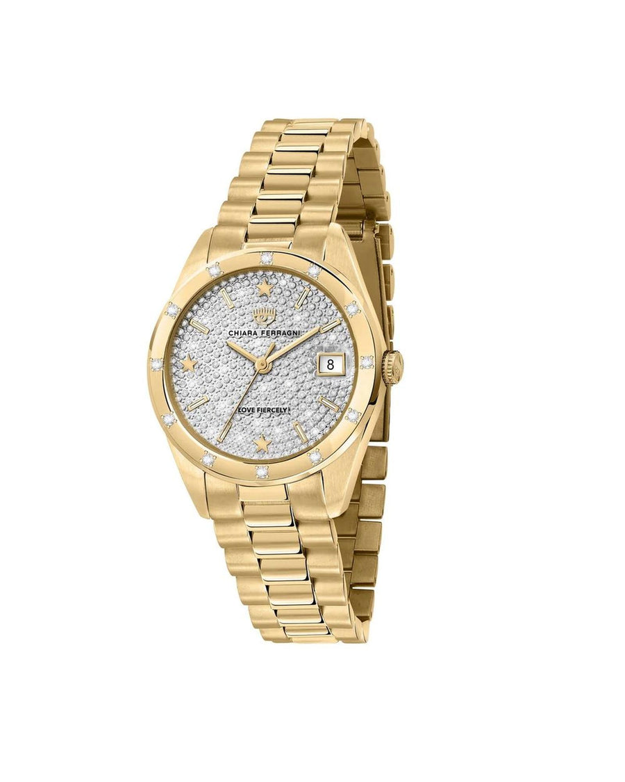 Chiara Ferragni Women's Gold Stainless Steel Watch - One Size