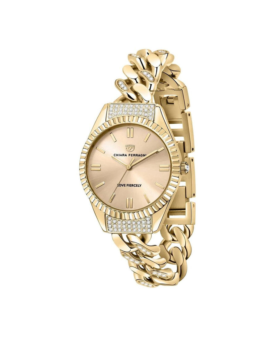 Chiara Ferragni Women's Gold Stainless Steel Watch - One Size