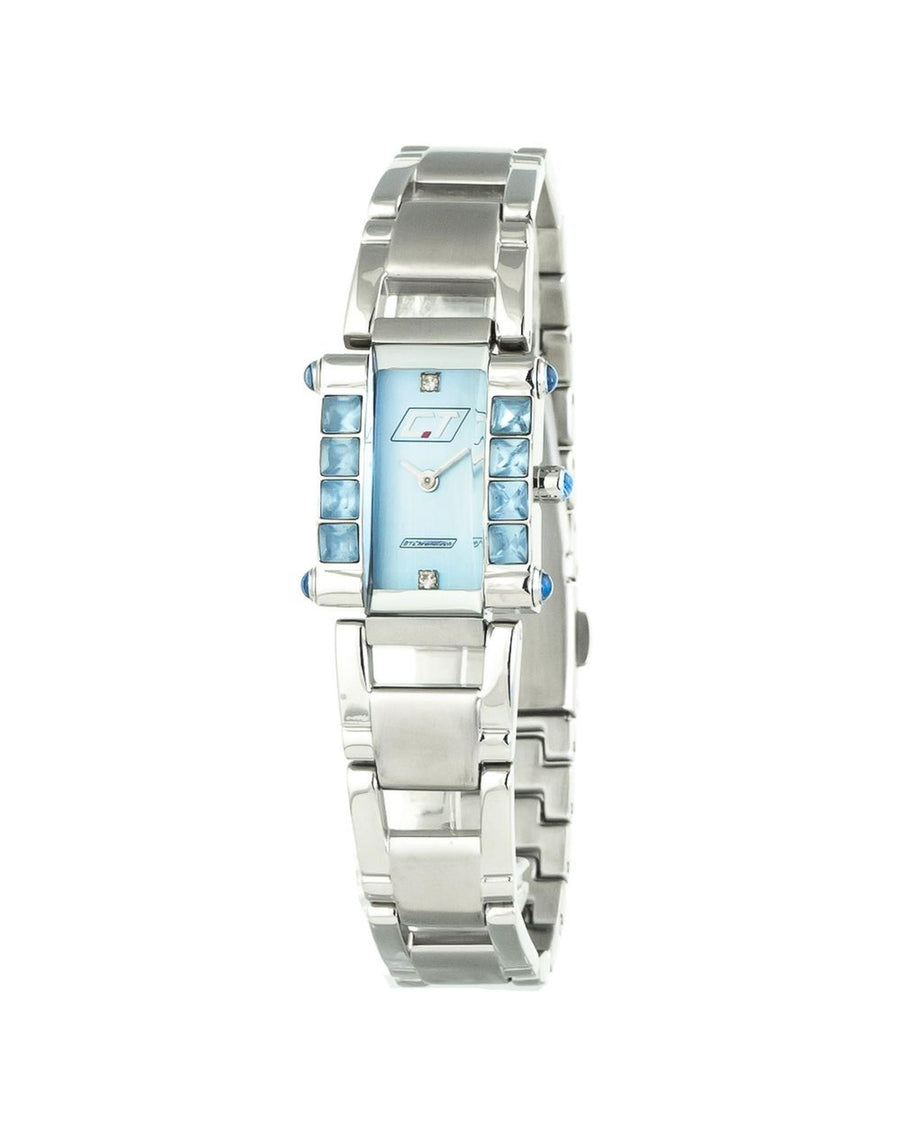 Chronotech Women's Silver Steel Watch - One Size