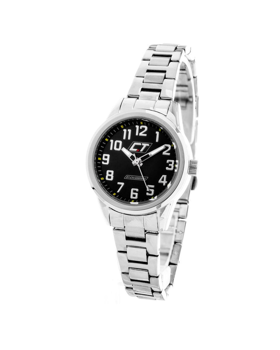 Chronotech Women's Silver Steel Watch - One Size