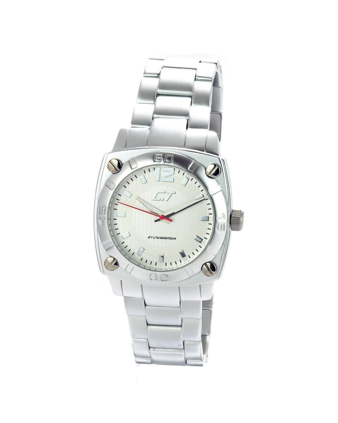 Chronotech Men's Silver Aluminum Watch - One Size
