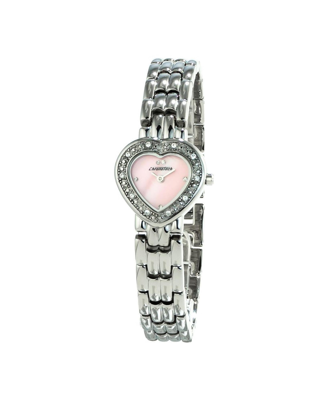 Chronotech Women's Silver Steel Watch - One Size