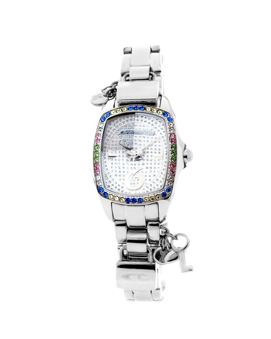 Chronotech Women's Silver Steel Watch - One Size