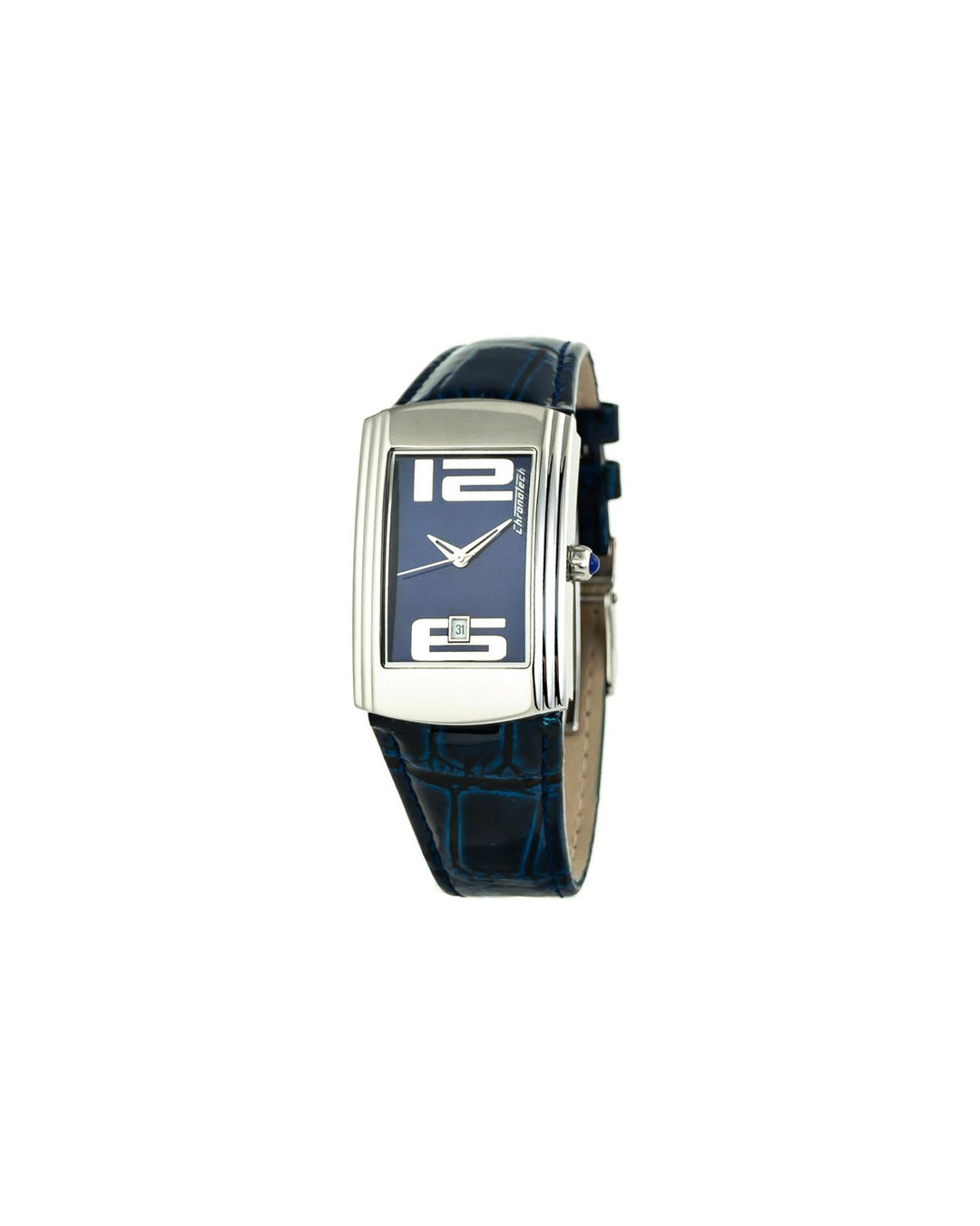 Chronotech Unisex's Blue Leather Watch - One Size