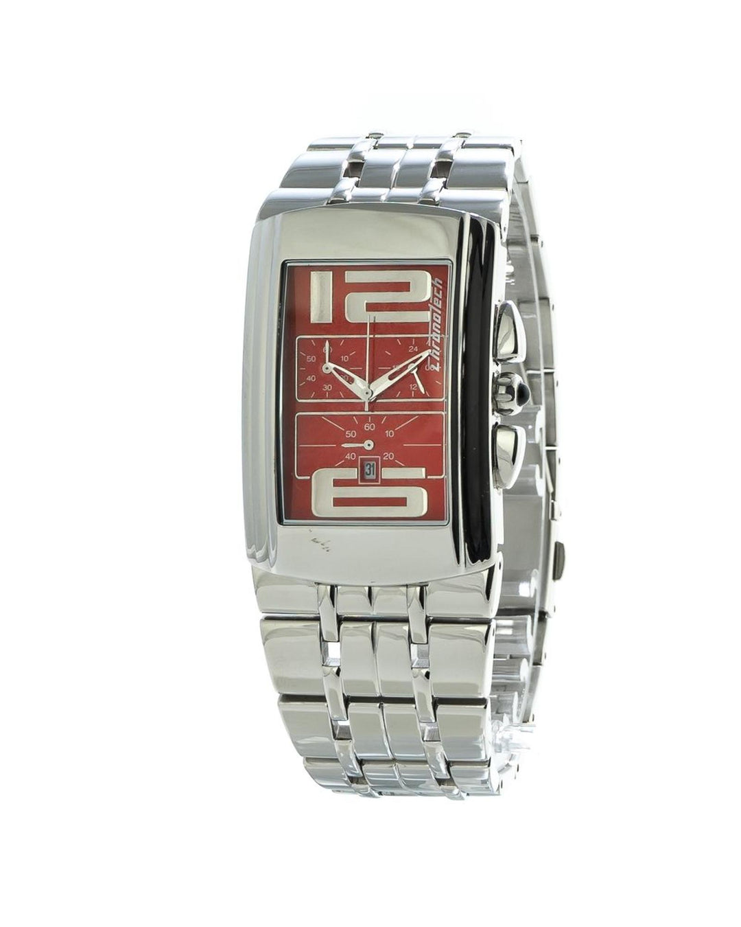 Chronotech Unisex's Silver Steel Watch - One Size