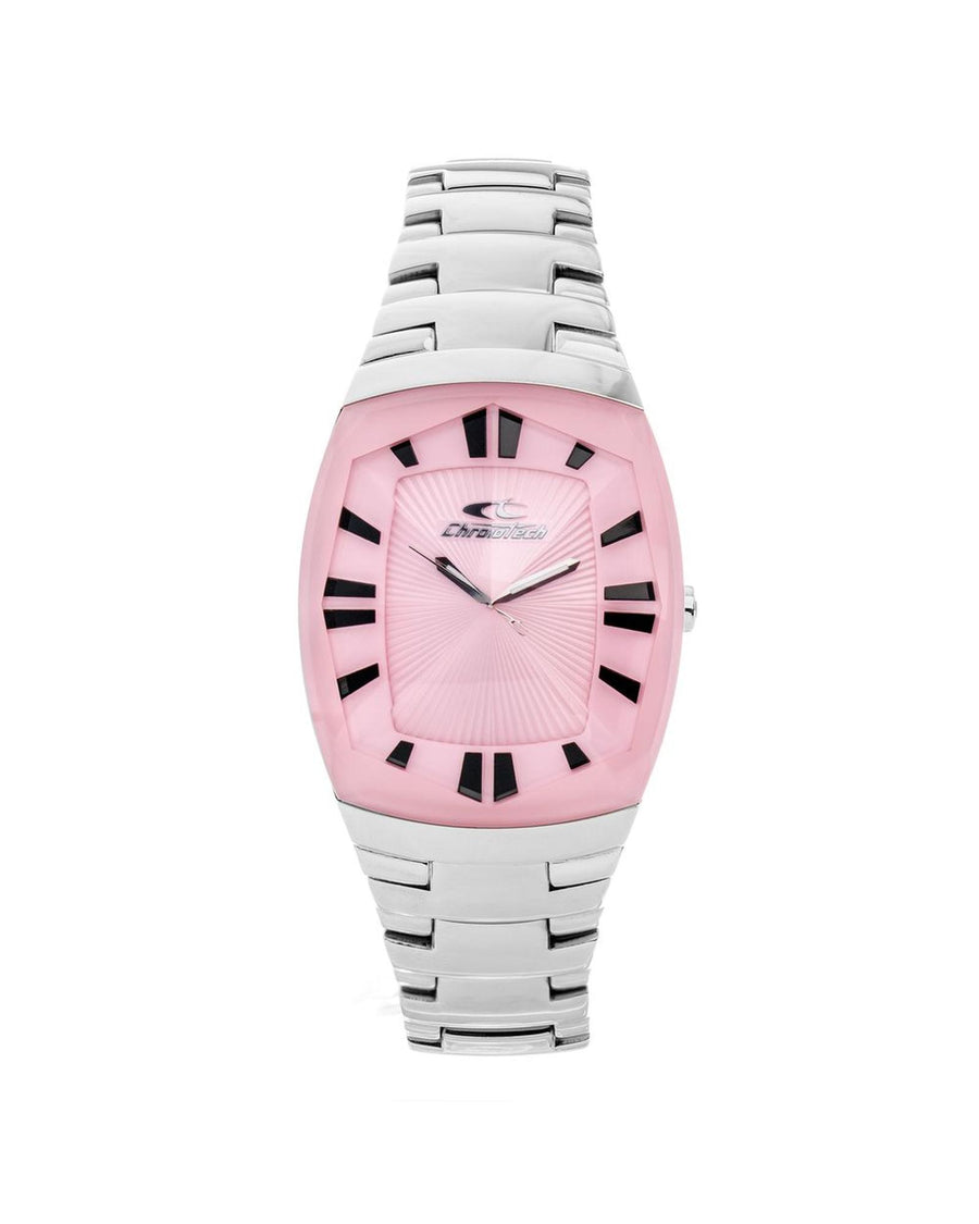 Chronotech Women's Silver Steel Watch - One Size