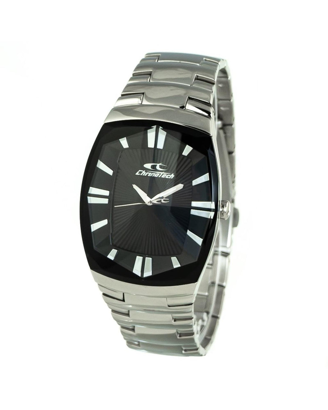Chronotech Men's Silver Steel Watch - One Size