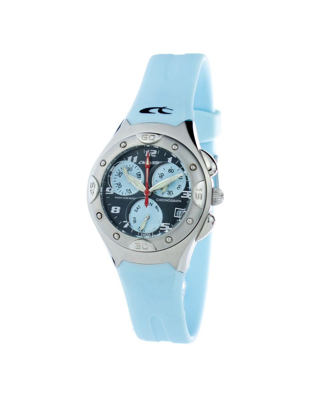 Chronotech Women's Blue Rubber Watch - One Size