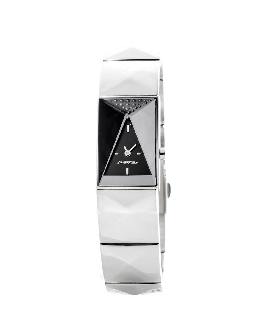 Chronotech Women's Silver Steel Watch - One Size
