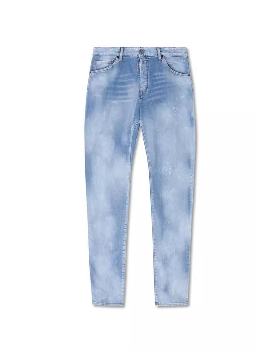 DsquaredÃ‚Â² Men's Light Blue Cotton Jeans & Pant - 52 IT