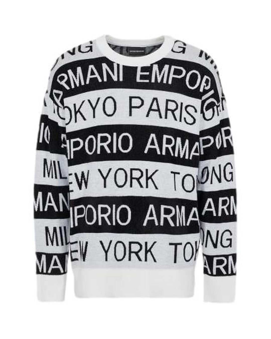 Emporio Armani Wool Logo Sweater M Men