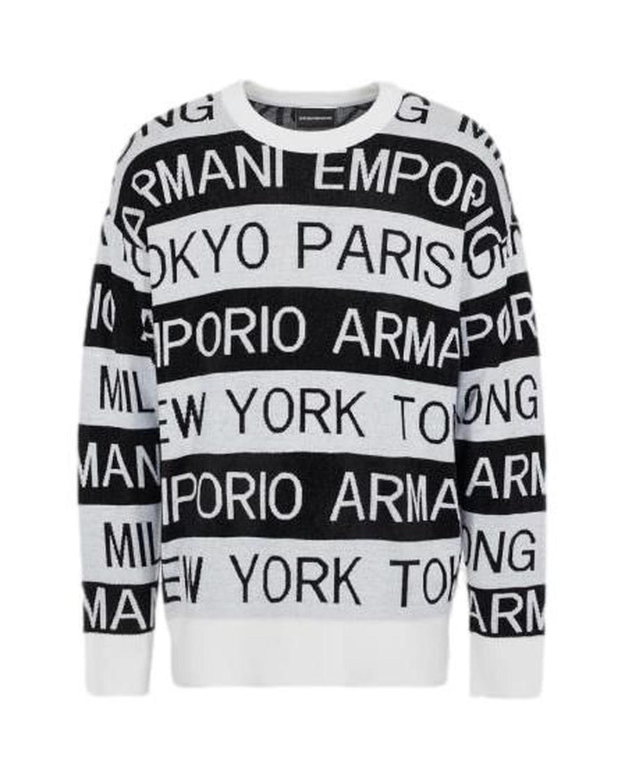 Emporio Armani Wool Logo Sweater M Men